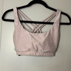 PINK Victoria's Secret Light Pink Sports Bra